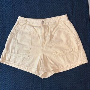 Universal Thread High Waist Cream Shorts